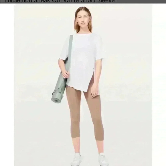 Lululemon side tie burnout shirt - Picture 1 of 11